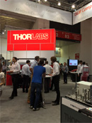 Стенд компании Thorlabs, увеличить
